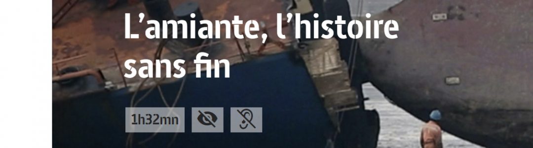 Documentaire sur l’amiante sur ARTE